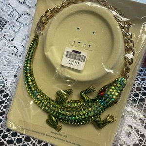 Crocodile Costume Necklace